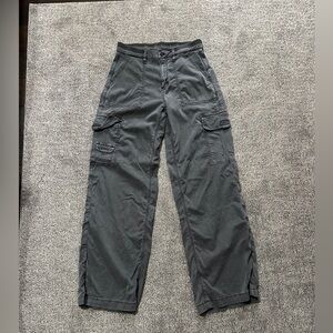 American Eagle Outfitters Charcoal Cargo Pants
